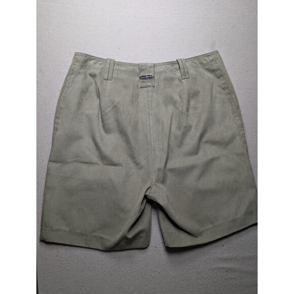 Jamie Sadock Shorts Womens 6 Honeydew Green Golf Suede-like Polyester Pockets - Picture 4 of 6